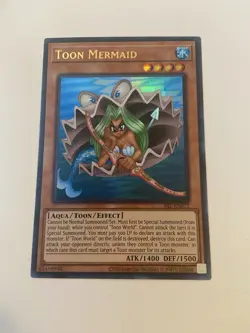 Yu-Gi-Oh! TCG Toon Mermaid 25th Anniversary SRL EN072 Holo Foil NM - Image 1