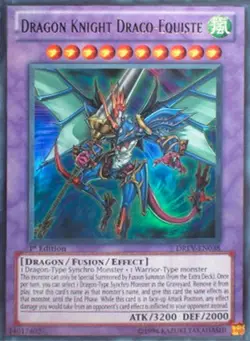 Yugioh! MP Dragon Knight Draco-Equiste - DREV-EN038 - Ultra Rare - 1st Edition M - Image 1