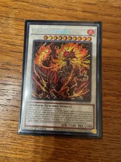 Yugioh Jurrac Astero - BLMM-EN018 - 1st Ed. Secret Rare NM - Image 1