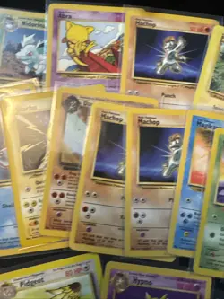 Vintage Pokemon Card Lot 3 Rares 2 Staled Reverse Holos 32 Total - Image 5