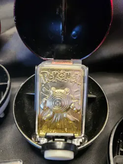 1999 Burger King Pokemon 23K Gold Plated Card Set of 5. Opened And Used! HP - Image 4