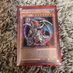 Yu-Gi-Oh! TCG Chaos Emperor Dragon Envoy of the End IOC-000 Secret Rare Card - Image 1