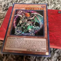 Yu-Gi-Oh! TCG Chaos Emperor Dragon Envoy of the End IOC-000 Secret Rare Card - Image 3