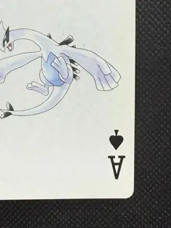 Pokemon Lugia Ace of Clubs 249 Silver Deck Lugia Playing Card Poker Nintendo - Image 4