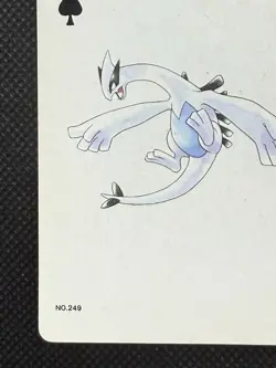 Pokemon Lugia Ace of Clubs 249 Silver Deck Lugia Playing Card Poker Nintendo - Image 5