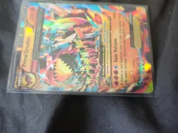 Pokemon Mega Primal Groudon EX Holo Ultra Rare Card 2014 86/160 - Image 3