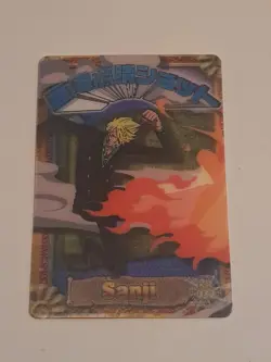 Sanji No. 032 One Piece 3D Card Collection 2 Lenticular ENSKY 2010 Japan Remix - Image 1