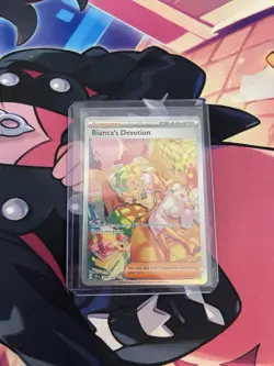 Pokemon TCG Temporal Forces Bianca's Devotion Special Illustration Card 209/162 - Image 1