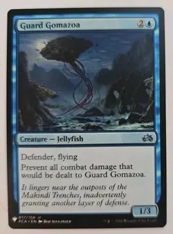 MTG Magic The Gathering Card Guard Gomazoa Creature Jellyfish Blue PCA 2016 - Image 1