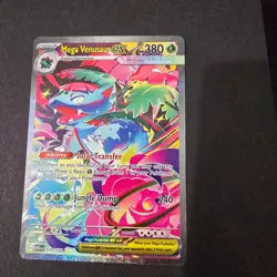 MEGA VENUSAUR EX SIR 177/132 Mega Evolutions Pokemon Card - Image 3