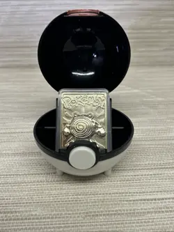 Pokemon 1999 23k Gold Plated Card Burger King Promo #61 POLIWHIRL & COA - Image 1