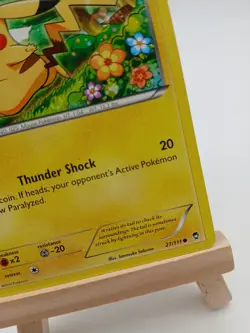 Pikachu 27/111 - Furious Fists - Regular Common LP Pokemon Card, 2014 - Image 4