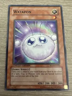 Yu-Gi-Oh Watapon LP Limited Edition Common Card MOV-EN003 - Image 1