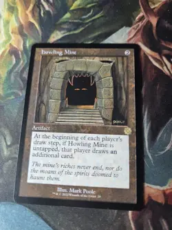 MTG Howling Mine - Retro Frame NM-Mint The Brothers' War: Retro Frame Artifacts - Image 2