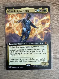 Cosmic Spider-Man - SPM 0127 - NM - MTG Magic the Gathering Spiderman - Image 1