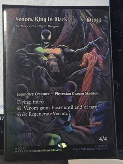 Venom, King In Black - 0022 - M - Borderless - Foil - MTG - NM/M - Image 1