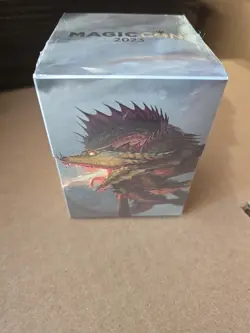 MTG Magic: The Gathering Magiccon 2023 Ultra Pro Deck Box and Matching Sleeves - Image 1