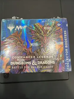 Commander Legends: Battle for Baldur's Gate - Collector Booster Box MTG Brand Ne 195166181714 - Image 1