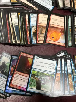 400+ MTG Cards Magic the Gathering Base FOILS & RARES! 2012-2018 Unpicked Lot - Image 3