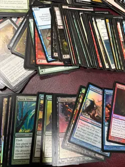 400+ MTG Cards Magic the Gathering Base FOILS & RARES! 2012-2018 Unpicked Lot - Image 4