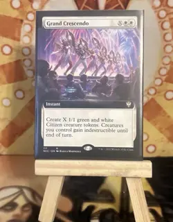 Grand Crescendo (Extended Art) #117 (NM) Streets New Capenna NCC Magic MTG - Image 1