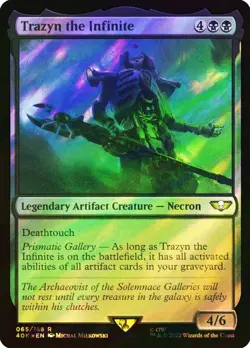 1x SURGE FOIL Trazyn the Infinite Warhammer 40,000 40k MTG Magic: the Gathering - Image 1