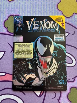 MTG Eddie Brock 233 Borderless Foil Marvel's Spider-Man Nm - Image 1