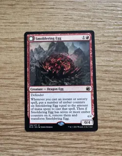 Smoldering Egg - NM - MTG Midnight Hunt - Magic the Gathering - Image 1