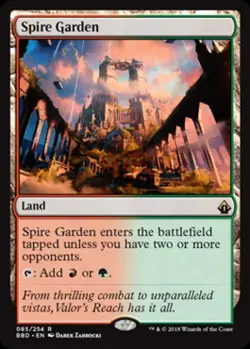 MTG English Spire Garden NM Normal Battlebond - Image 1