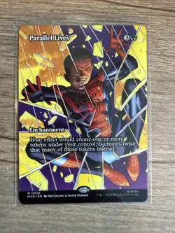 MTG Spider-Man Marvel Universe Parallel Lives M 0036 (Borderless) - Image 1