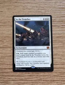 In the Trenches - NM - MTG The Brothers' War - Magic the Gathering - Image 1