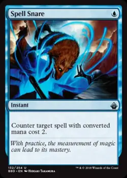 MTG English Spell Snare NM Normal Battlebond - Image 1