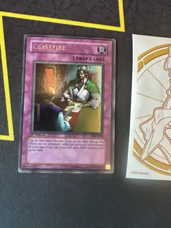 YuGiOh 1st Edition Ceasefire PSV-030 Ultra Rare Pharaoh's Servant 133💎NM💎 - Image 1