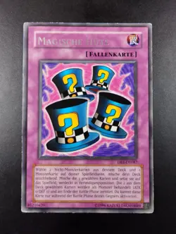 YUGIOH 2004 | MAGICAL HATS | DB1-DE087 | GERMAN | RARE | VERY GOOD (MP) - Image 1