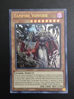 Vampire Voivode 1st Ed. YuGiOh Ghosts From The Past #GFTP-EN001 - Image 1