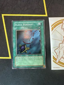 YUGIOH Black Pendant MRL-003 1st edition Super Rare Magic Ruler Holo￼29💎NM💎 - Image 1