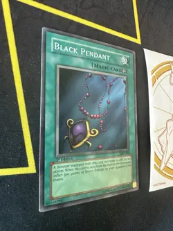YUGIOH Black Pendant MRL-003 1st edition Super Rare Magic Ruler Holo￼29💎NM💎 - Image 2