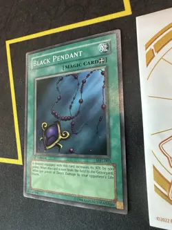 YUGIOH Black Pendant MRL-003 1st edition Super Rare Magic Ruler Holo￼29💎NM💎 - Image 3