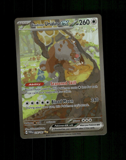 Custom HOLO BLOODMOON URSALUNA Card BLOODMOON URSALUNA Ex READ DESCRIPTION BELOW - Image 1