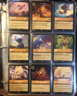 HUGE Lorcana 1st Chapter Cards Lot With FOILS Rare Collection Near Complete Set - Image 3