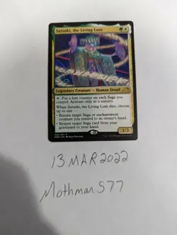 Satsuki, the Living Lore [Kamigawa: Neon Dynasty] NM Rare NEO MTG Magic Card - Image 1