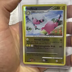 Flaaffy - DP Secret Wonders 50/132 Diamond Pearl Pokemon Card LP/NM Reverse Holo - Image 1