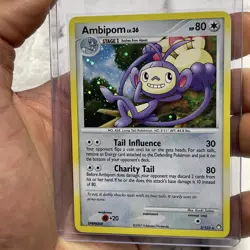 Ambipom 3/123 Mysterious Treasures Holo Rare 2007 Pokemon Card LP/NM Nintendo - Image 1