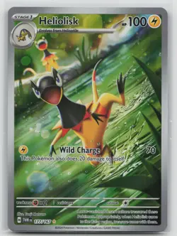 Pokemon Card Heliolisk Illustration Rare SV06: Twilight Masquerade 177/167 NM - Image 1