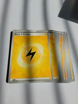 Pokemon Pack Of 15 Shattered Electric Energy Card For Decks And New Players - Image 1