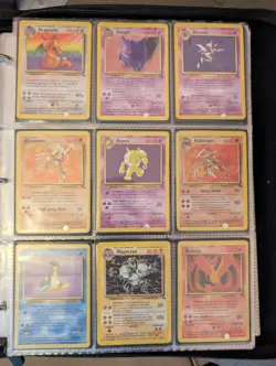 100% Complete Pokemon Card Fossil Set 62/62 Old Vintage Classics WOTC 1999! - Image 3