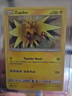 Zapdos - SM145 - Black Star Holo Rare Promo TCG - Pokemon Card - NM/VLP - Image 1