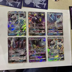 Umbreon GX 80/149 SM Base Set Holo Lot Of 6 Different GX Cards - Image 1