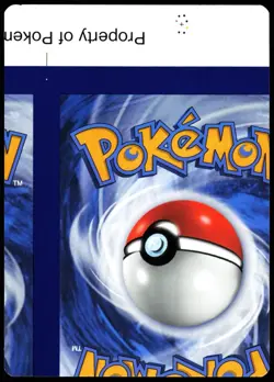 Pokemon Card - ERROR Miscut Sciszor Obsidian Flames Error Card Holo Rare - Image 2