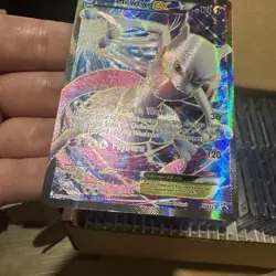 Mewtwo EX XY125 Full Art Black Star Promo Holo Pokemon Card Full Art Rare - Image 2